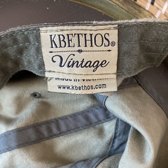 K Bethos Vintage distressed Camo hat, EUC with no defects, no stains - Picture 4 of 6